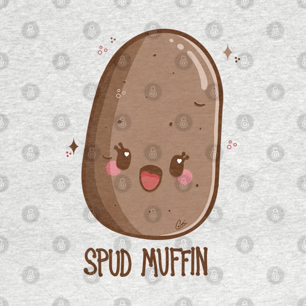 “Spud Muffin” Cute Potato Spud by CyndiCarlson